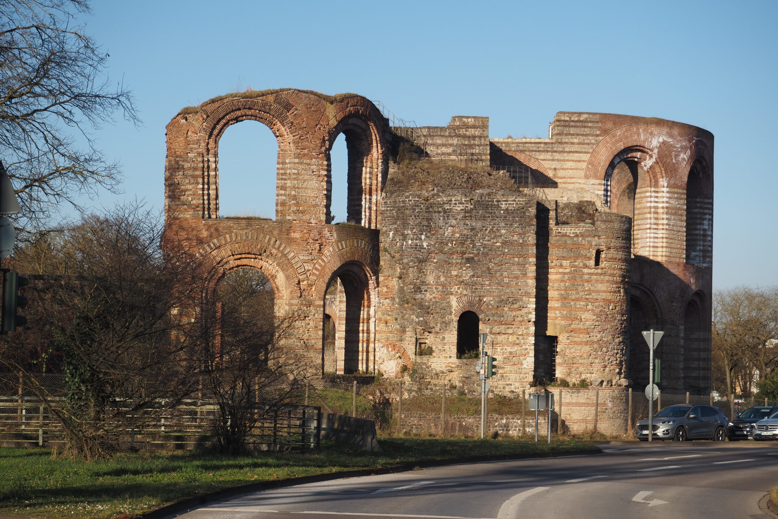 Kaiserthermen von Außen