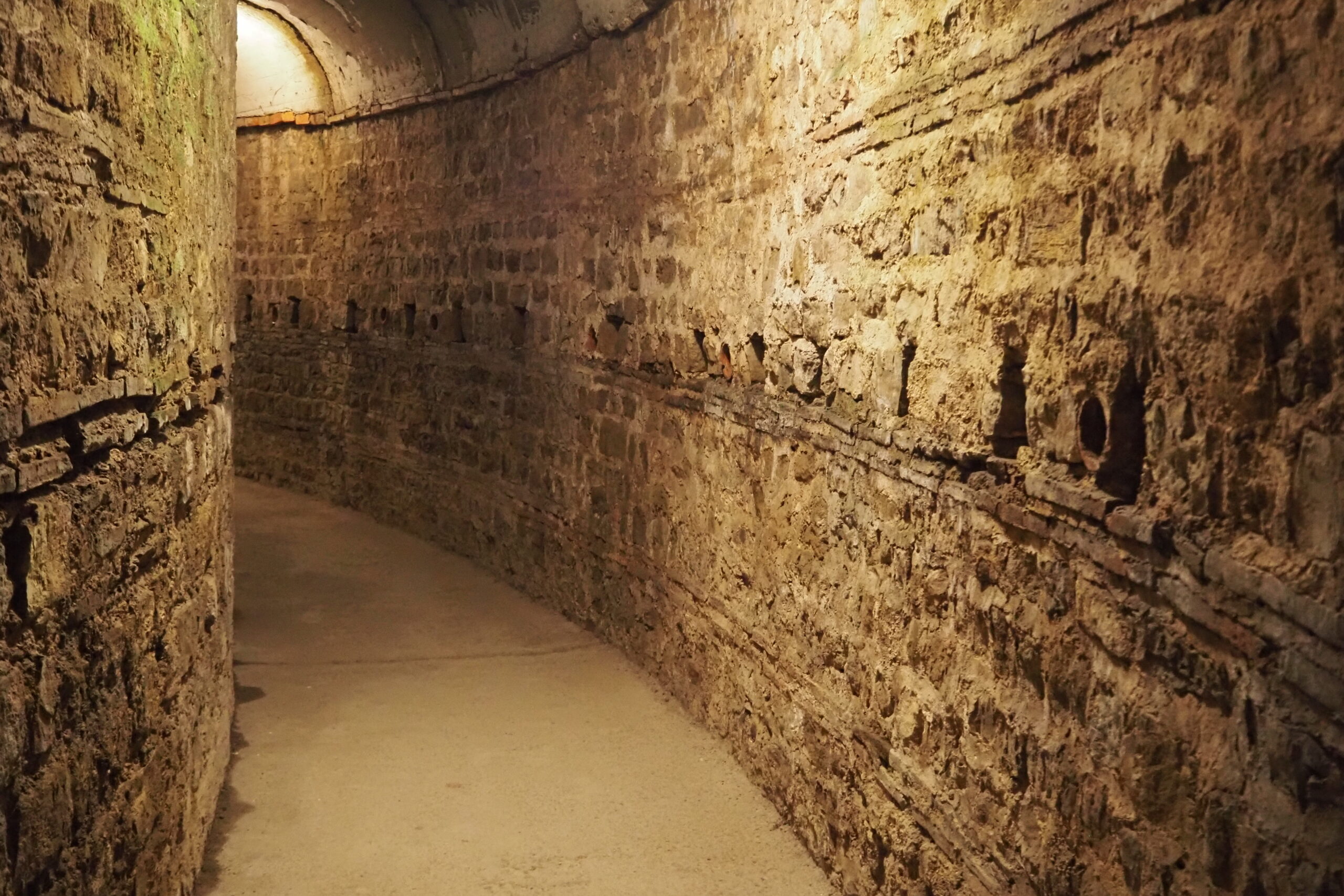 Bediengänge der Kaiserthermen